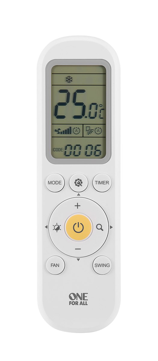 Дистанционно OFA за климатици AirconIR URC1045 бяло