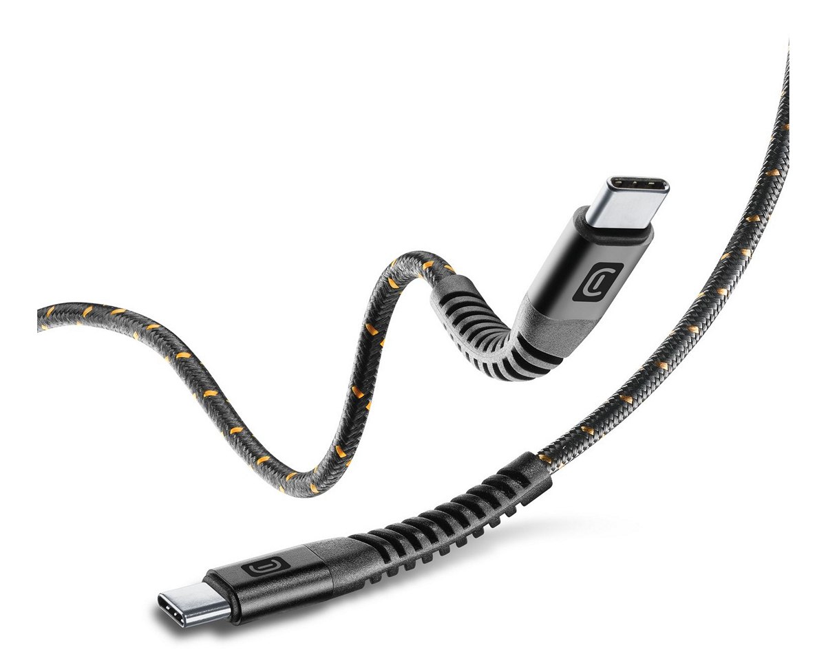 Усилен кабел Tetra Strong C2C 100W 120 см черен