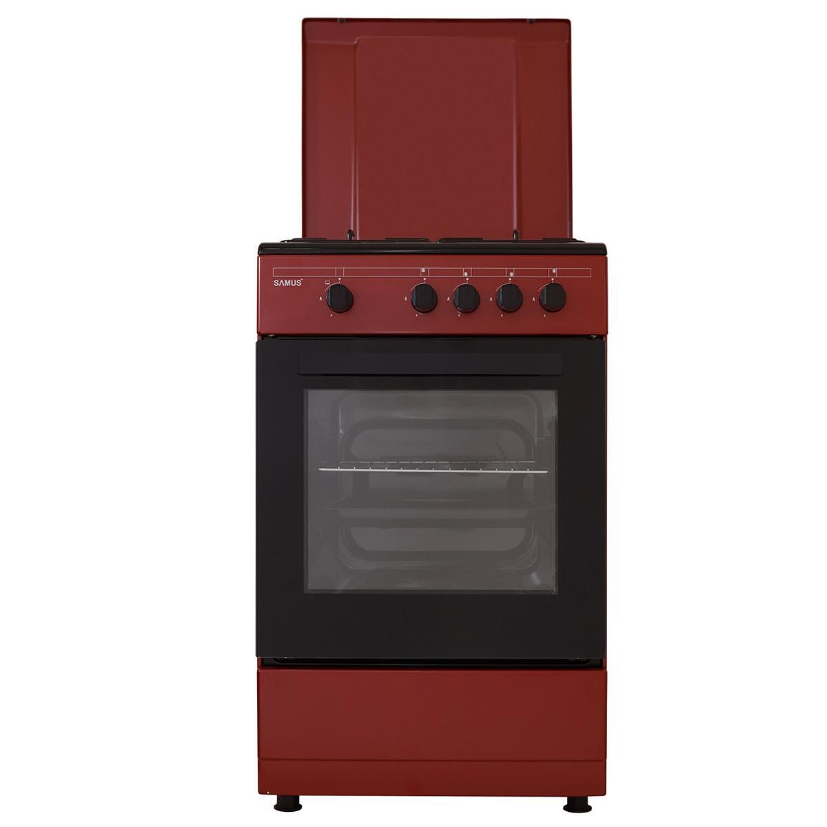 Газова печка SAMUS SM566APGS BURGUNDY