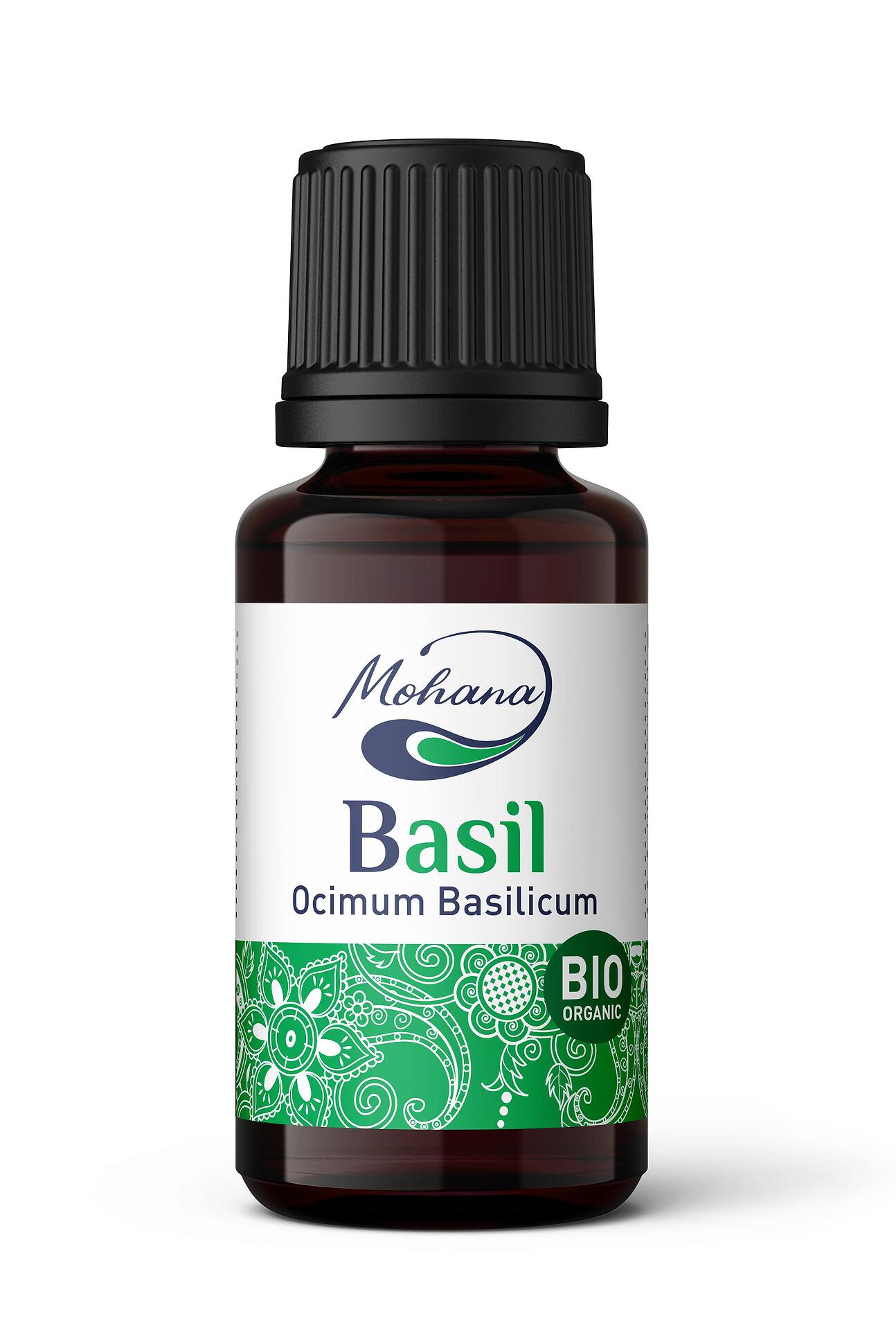 Етерично масло Босилек, Basil (Chavicol) Organic, 10 мл