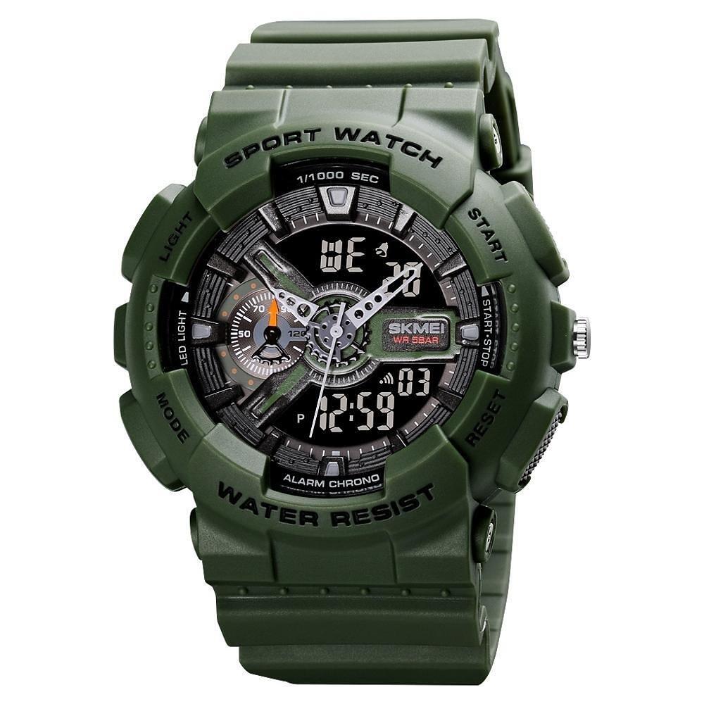 Мъжки часовник SKMEI Shockproof 1688, зелен