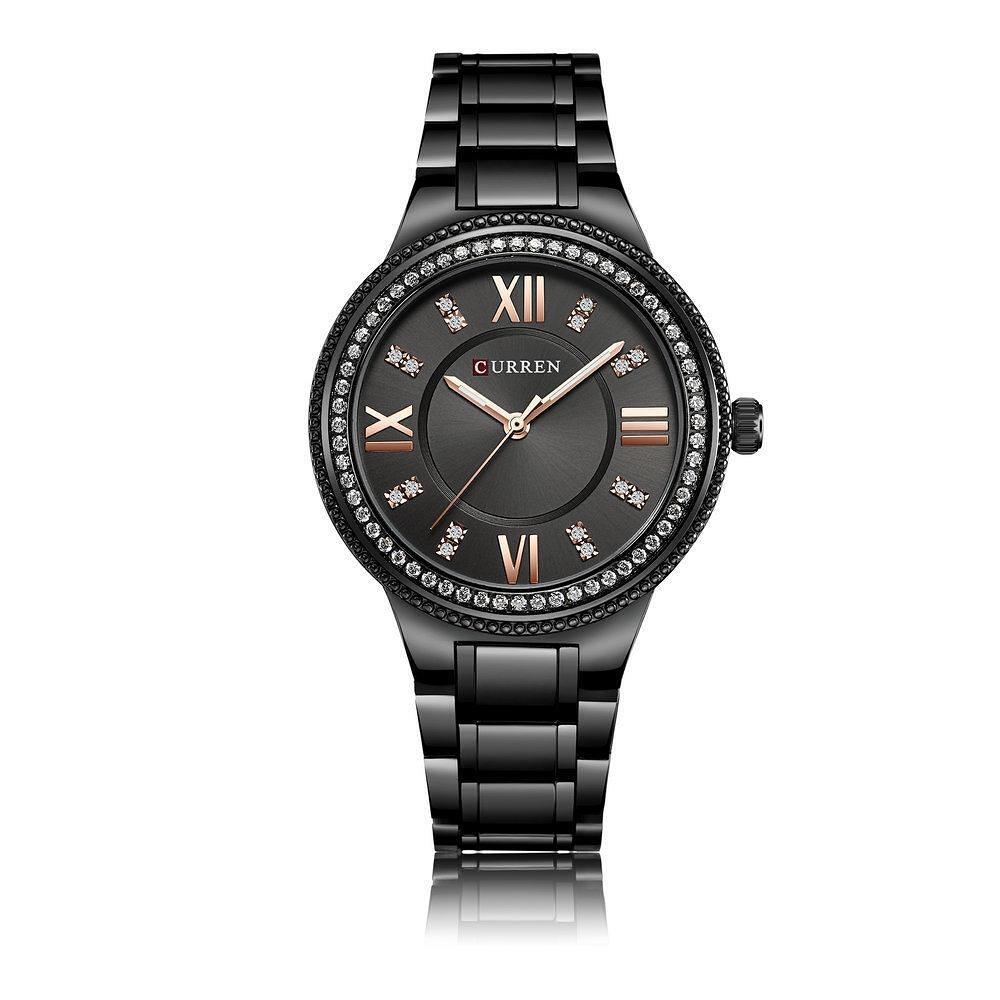 Дамски часовник Curren Gemma 9004, черен