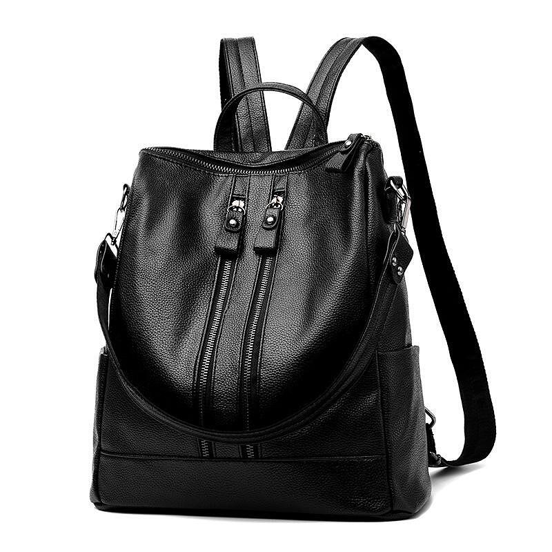 Дамска раница Charon Hazel HA087, черна