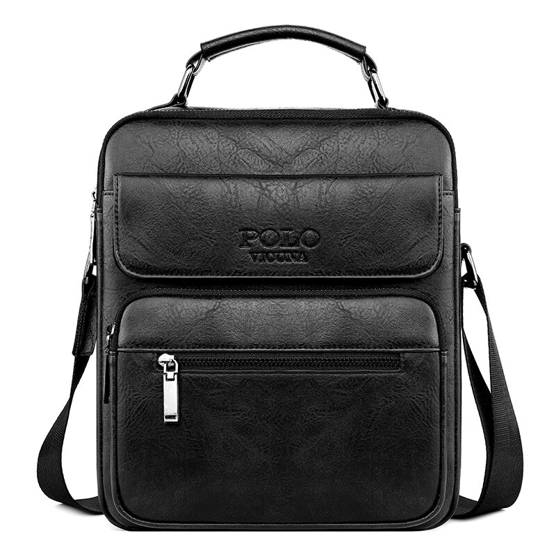 Мъжка чанта Vicuna Polo Doux V1050, черна