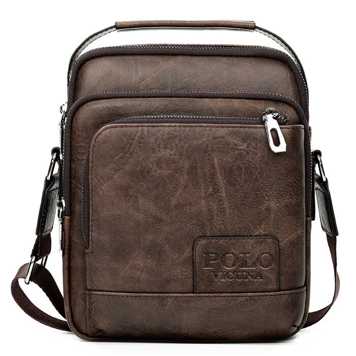 Мъжка чанта Vicuna Polo Zelator V1005, кафява