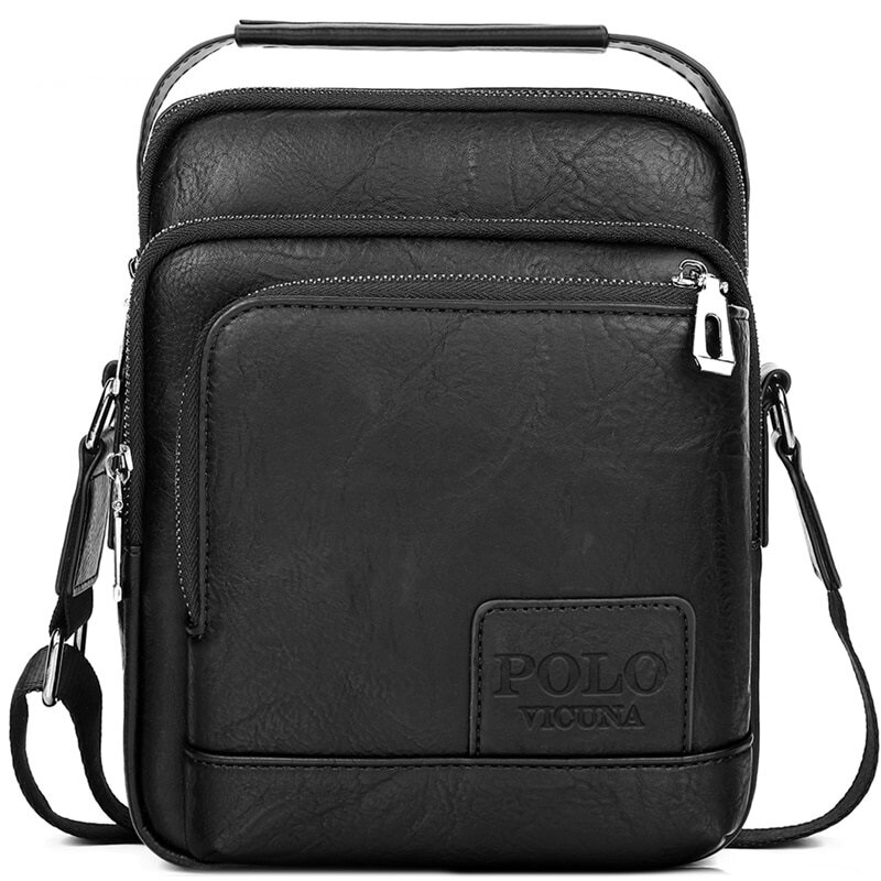 Мъжка чанта Vicuna Polo Zelator V1005, черна
