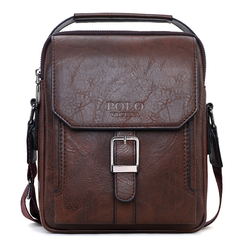 Мъжка чанта Vicuna Polo Lintel V1040, кафява