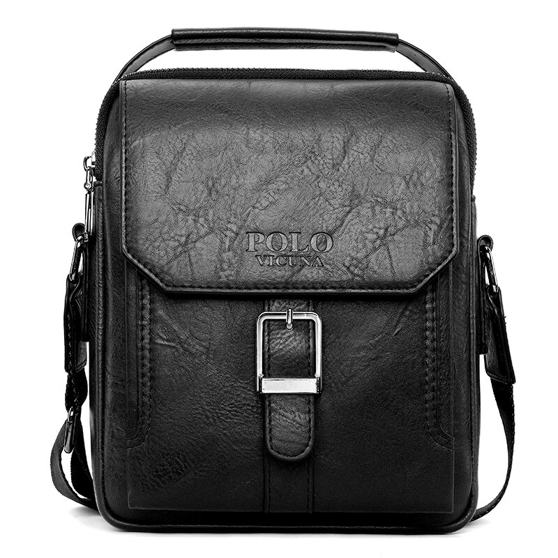 Мъжка чанта Vicuna Polo Lintel V1040, черна