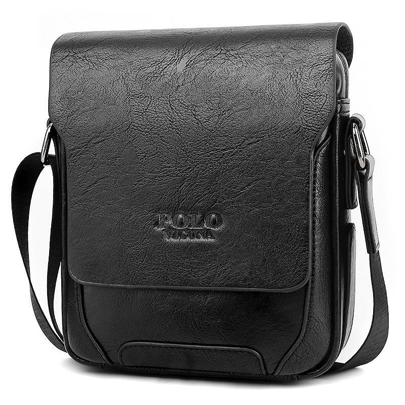 Мъжка чанта Vicuna Polo Eikon V1003, черна, размер M