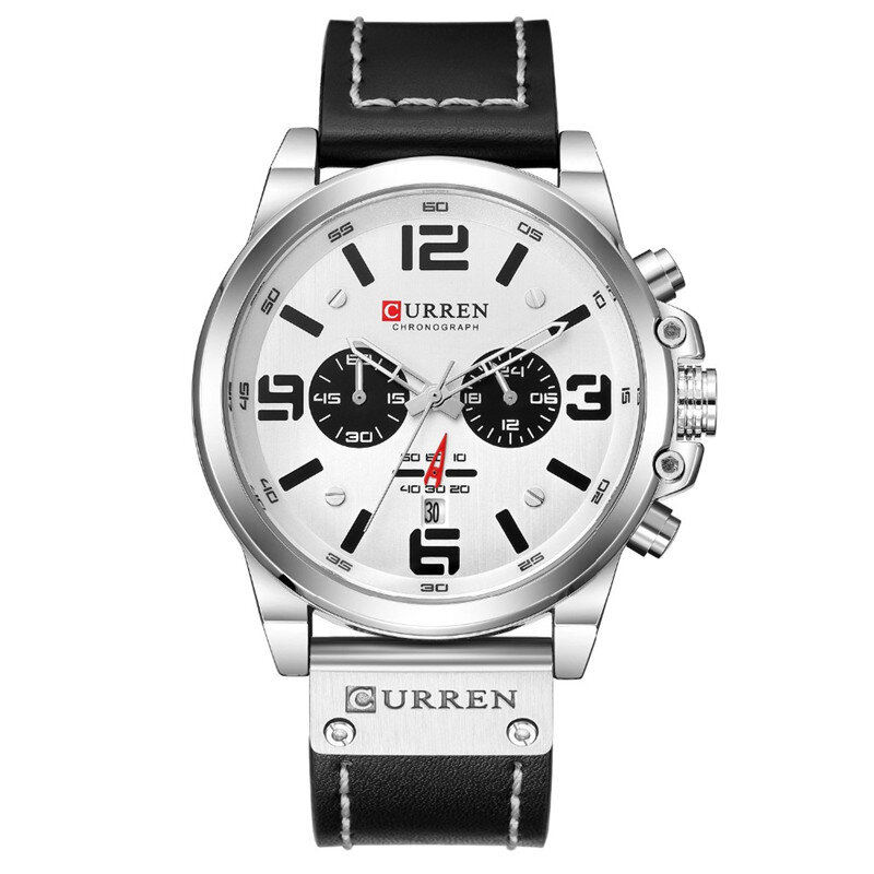 Мъжки часовник Curren Otosis 8314, черен/бял