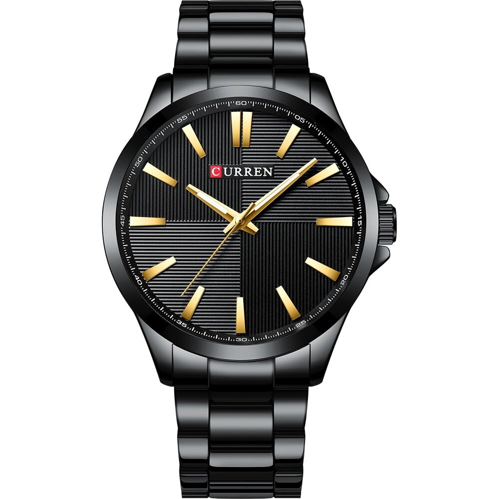 Мъжки часовник Curren Hytelic 8322, черен/златист