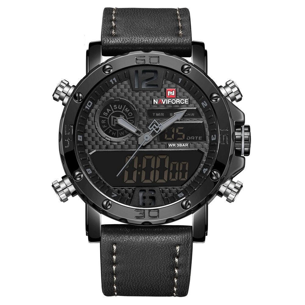 Мъжки часовник NaviForce Evection 9134, черен