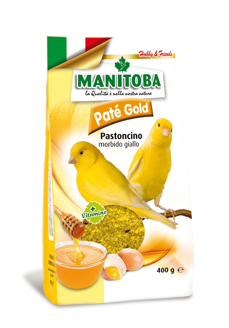 Manitoba Pate Gold мека храна за подсилване на жълтия цвят
