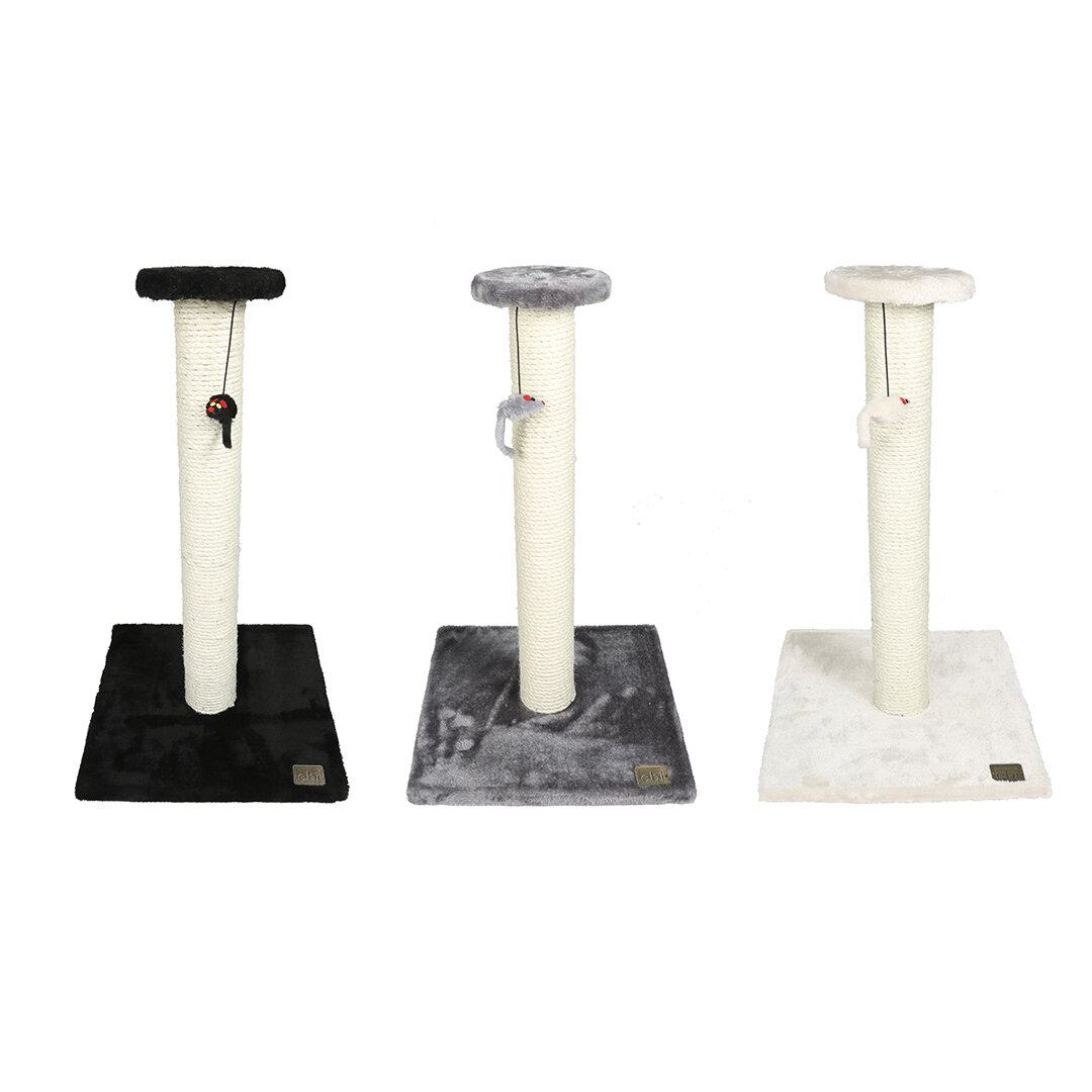 Duvo драскалка Classic Scratching tree 35 х 35 х 60 см, Бял