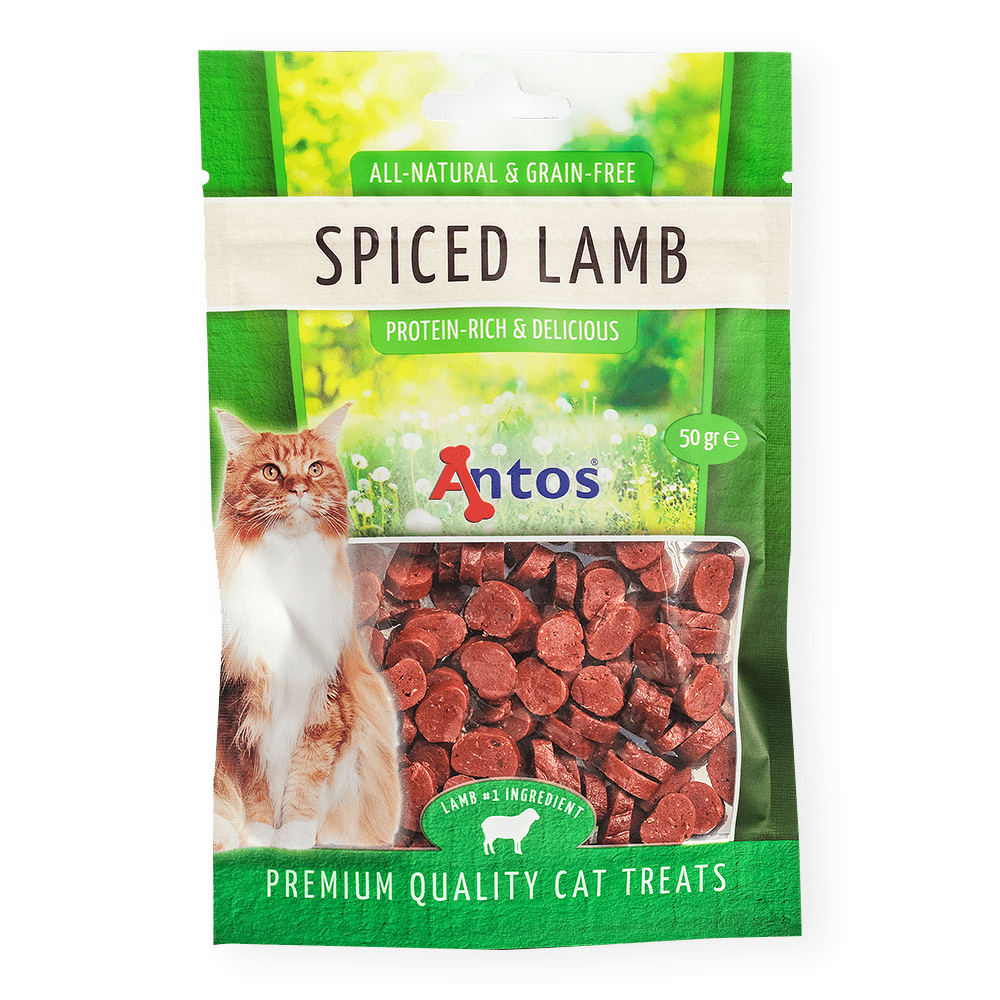 Antos Spised Lamb нарязани кръгчета агнешки хапки 50 гр