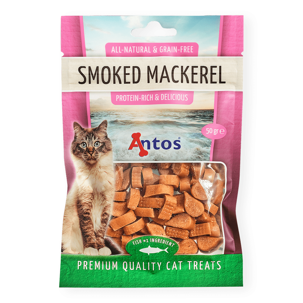 Antos Smoked Mackerel наградки пушена скумрия 50 гр