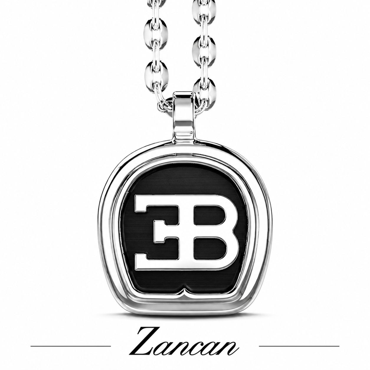 Мъжко колие от сребро - Zancan by Bugatti - Italy