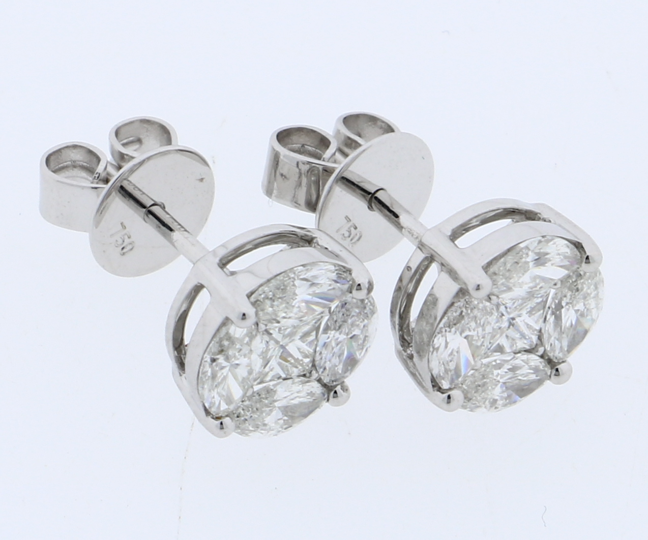 Златни обици с диаманти - Goto Diamonds Collection