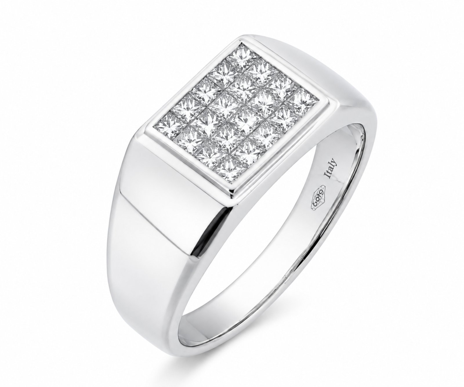 Златен пръстен с диаманти - Goto Diamonds Collection