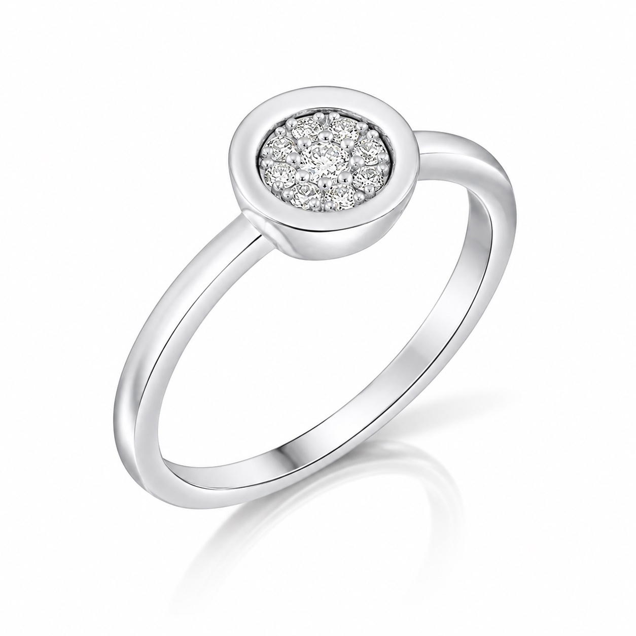 Златен пръстен с диаманти - Goto Diamonds Collection