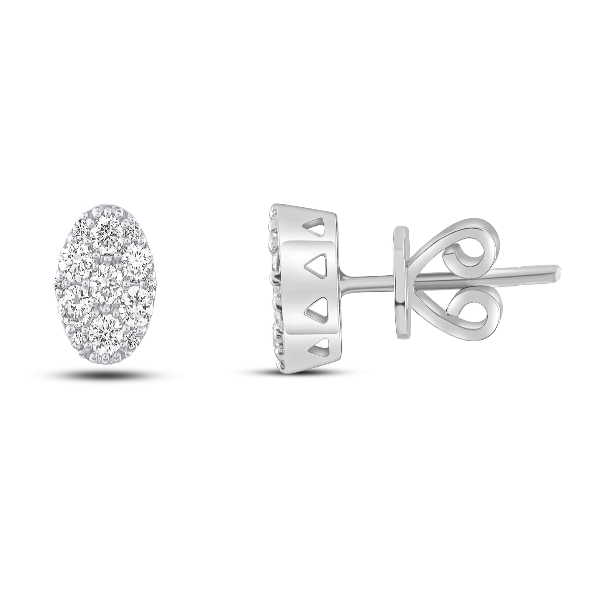 Златни обици с диаманти - Goto Diamonds Collection