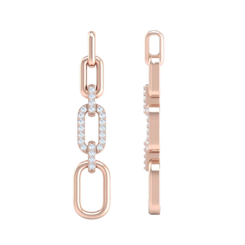 Златна висулка с диаманти - Goto Diamonds Collection