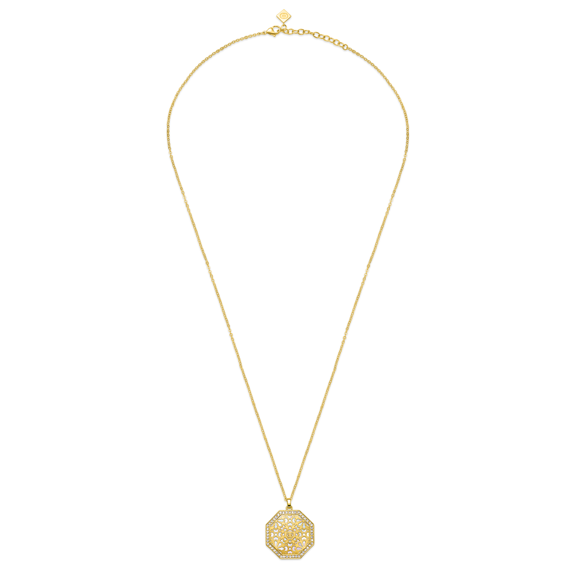 КОЛИЕ ОТ СТОМАНА, СЕДЕФ И ЦИРКОНИ - CERRUTI JEWELLERY
