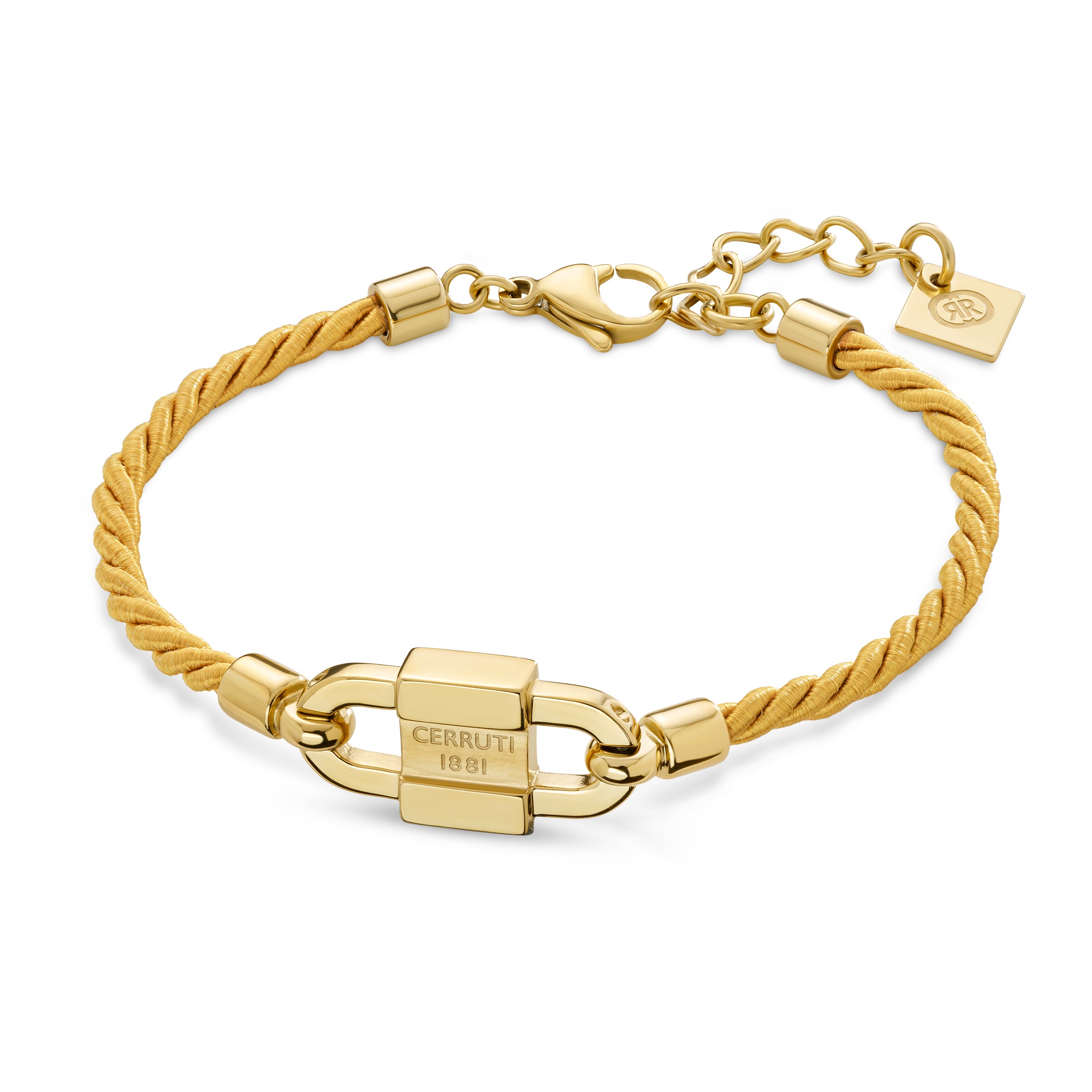 ДАМСКА ГРИВНА ОТ СТОМАНА И ТЕКСТИЛ - CERRUTI JEWELLERY