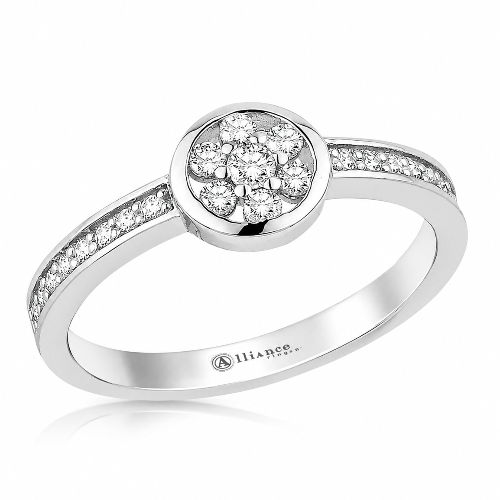 Златен пръстен с диаманти - Goto Diamonds Collection