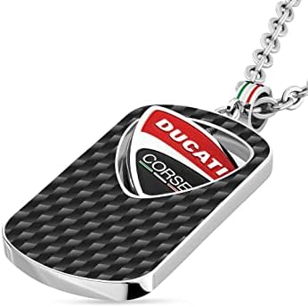 КОЛИЕ ОТ СТОМАНА С КАРБОН - DUCATI