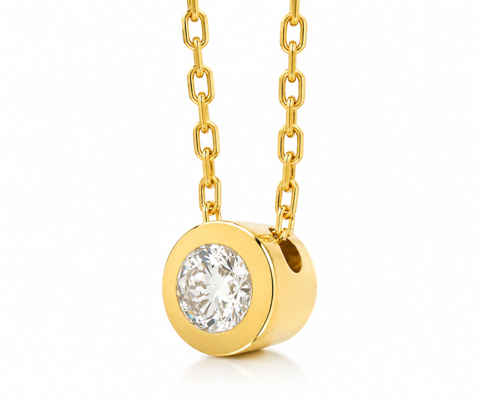Златно колие с диамант "Goto Diamonds Collection"