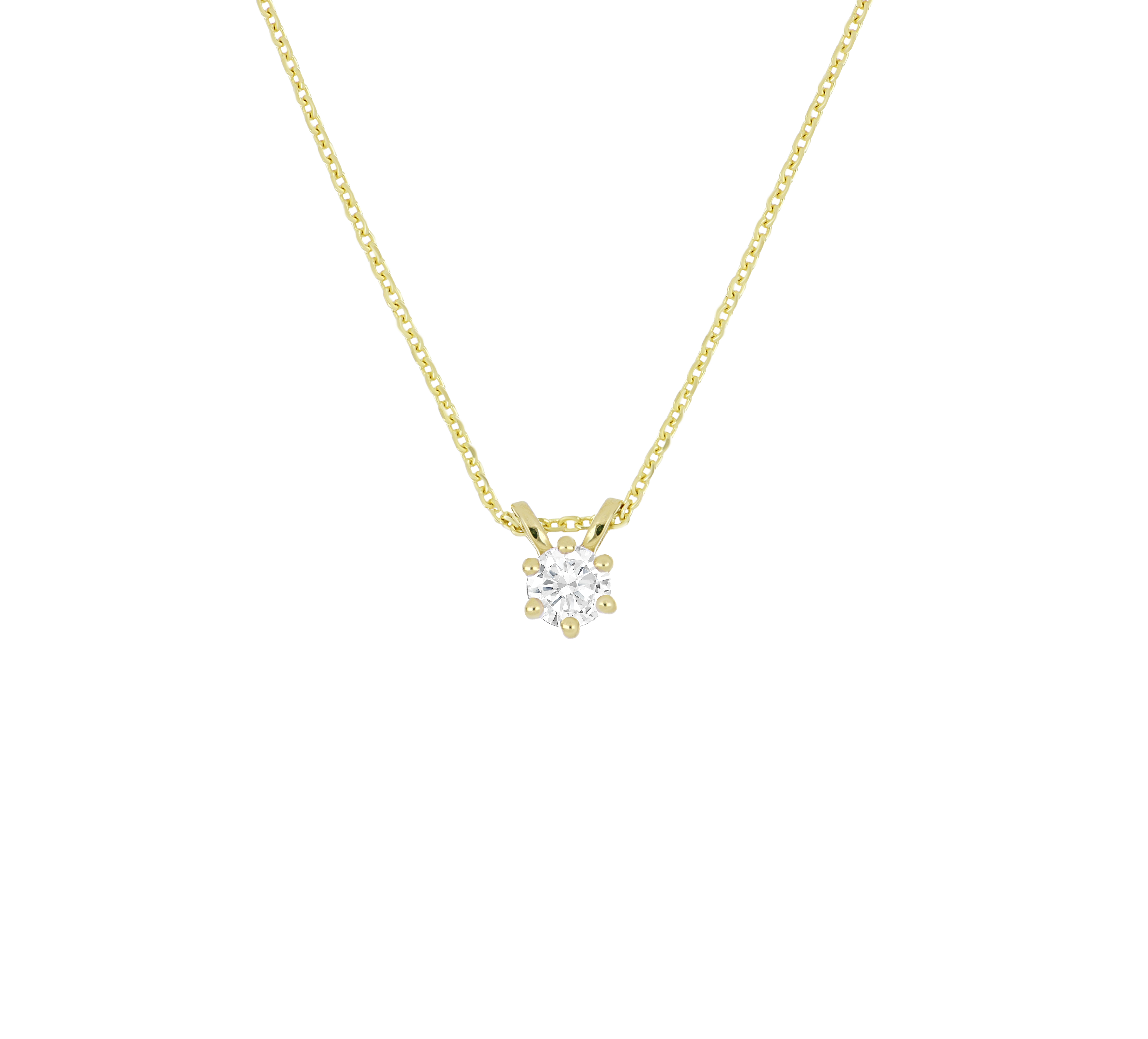 Златно колие с диамант "Goto Diamonds Collection"
