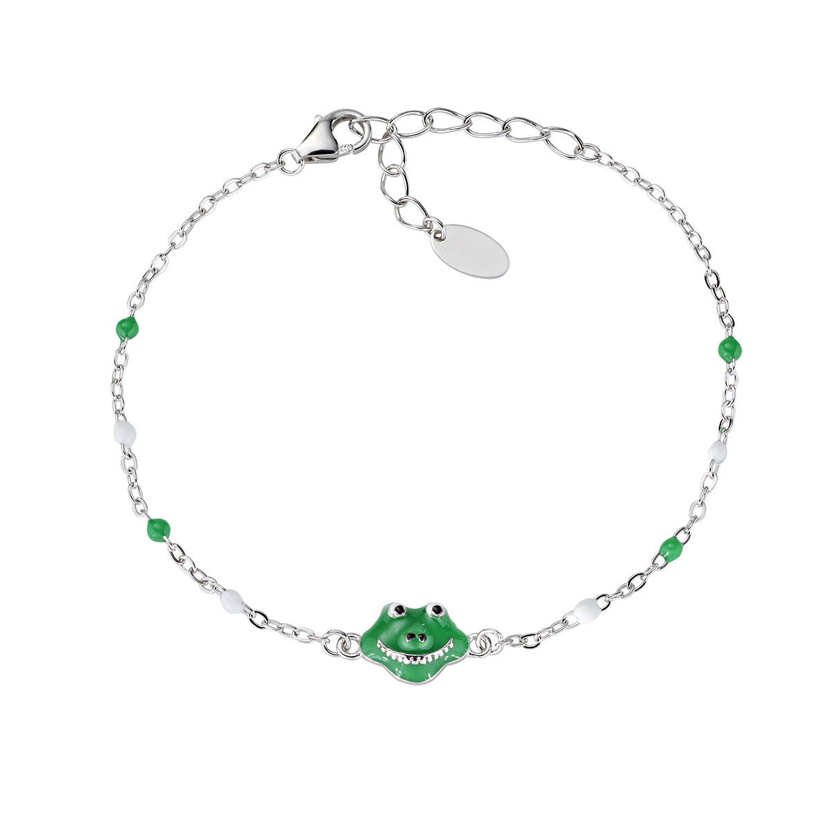 Сребърна детска гривна "A*MEN"