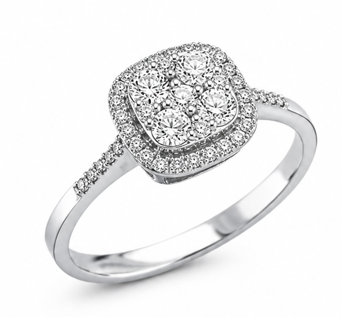 Златен пръстен "GOTO DIAMONDS COLLECTION"