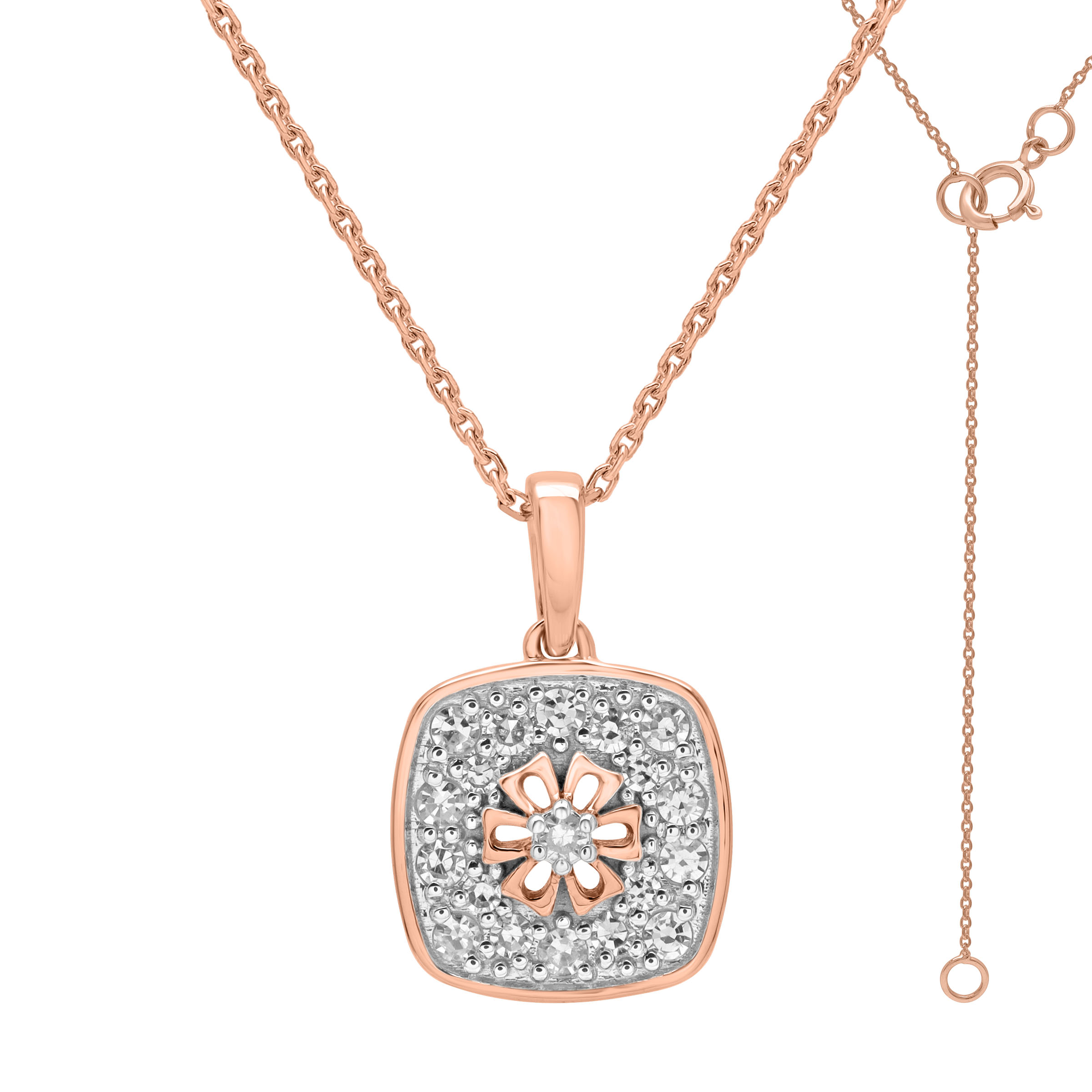 Златно колие с Диаманти Aspire Designs
