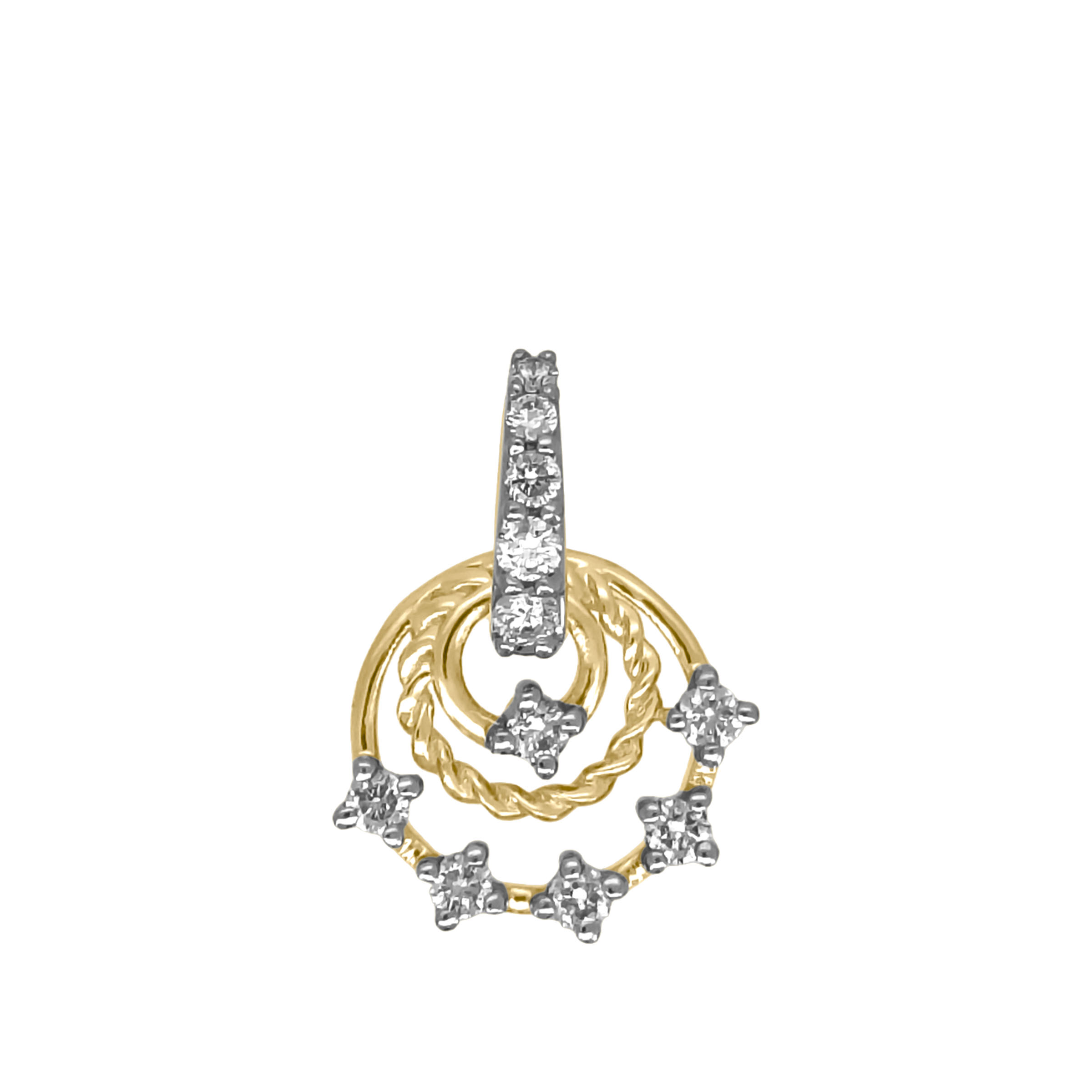 Златно колие с Диаманти Aspire Designs