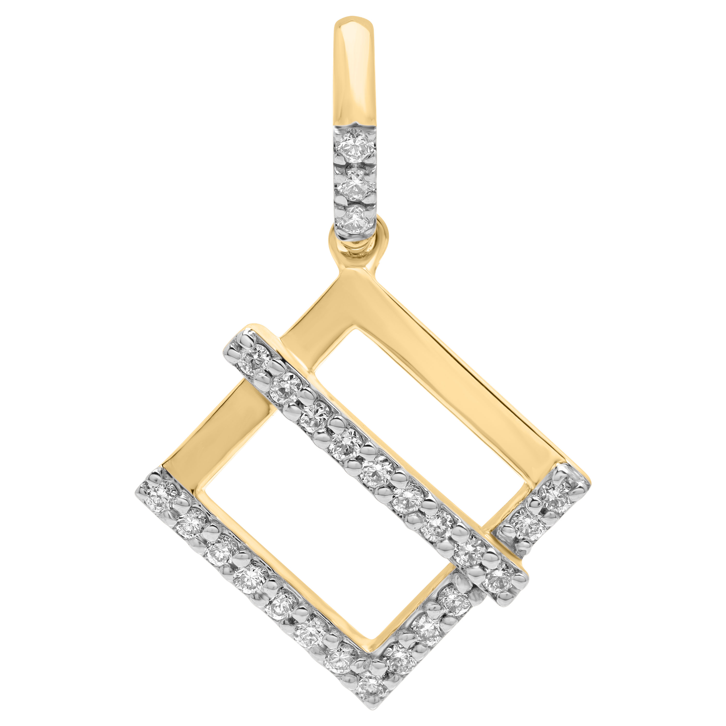 Златно колие с Диаманти Aspire Designs