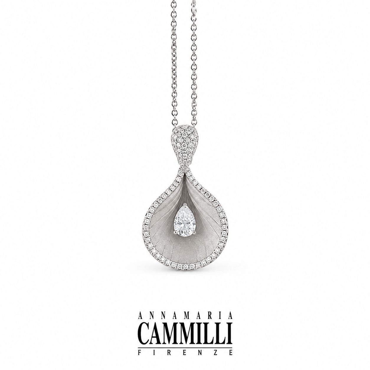 Златно колие с диаманти Annamaria Cammilli
