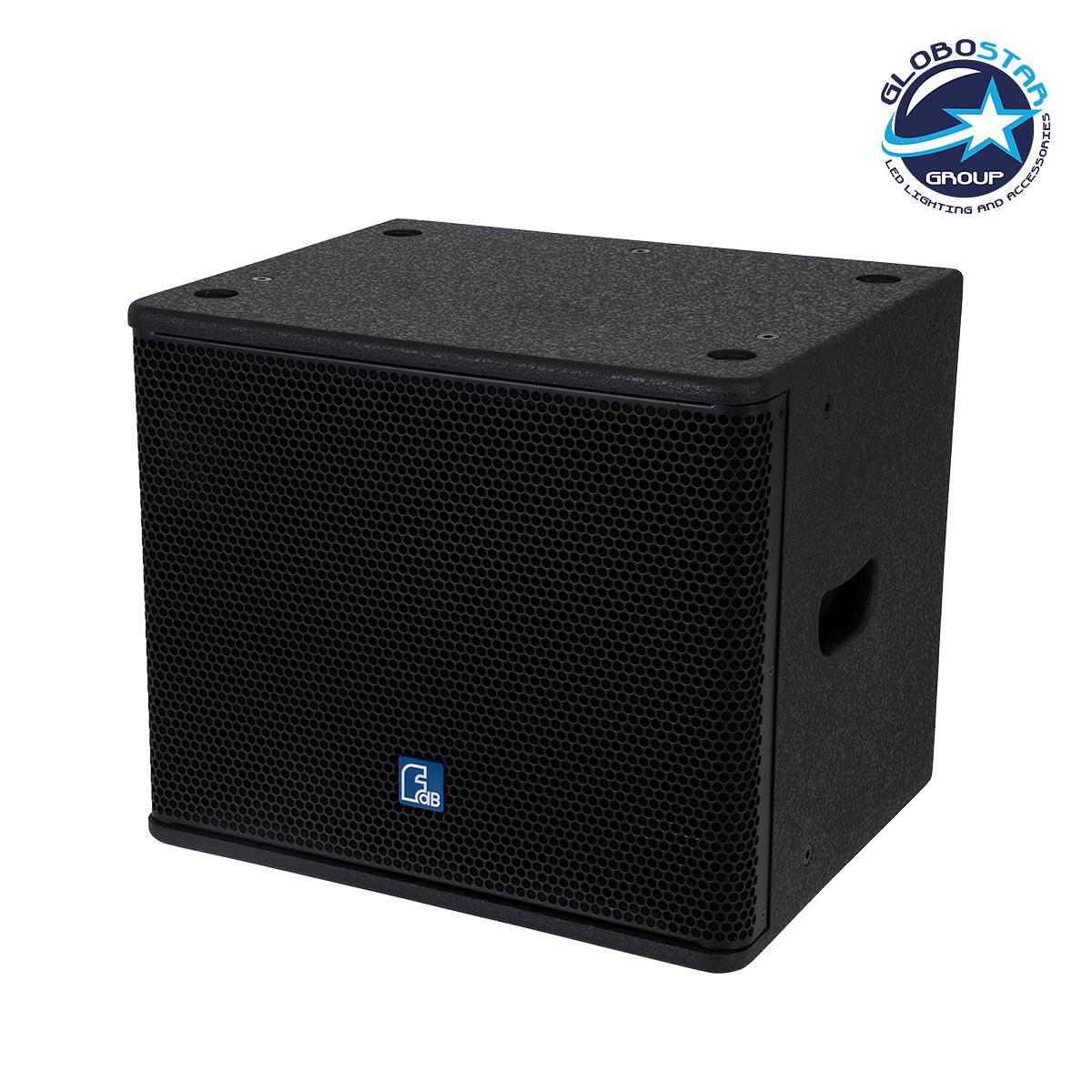 GloboStar® FDB ES110SA 98006 Facilities Speaker - Активен Самозахранващ се Субуфер за Инсталации, Подов Монтаж с Цифров Усилвател BA1.3 AC 220V/50-60