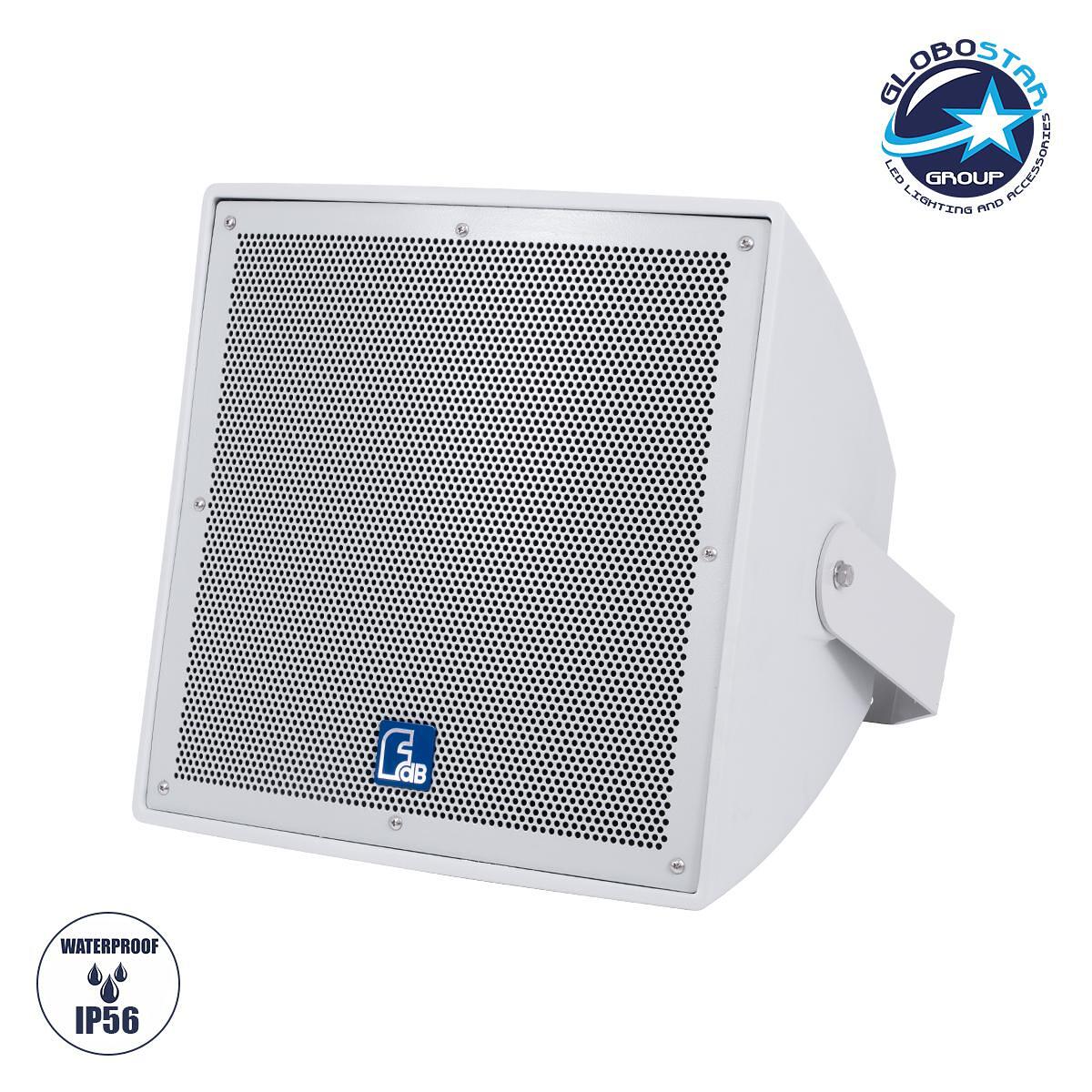 GLOBOSTAR® FDB LT212T 98009 Стенно Пасивно Инсталационно Озвучително Тяло с Трансформатор 100V & 8Ω - 300W RMS (1200W Peak) - 1 x 12" LF & 1 x 1.7" H