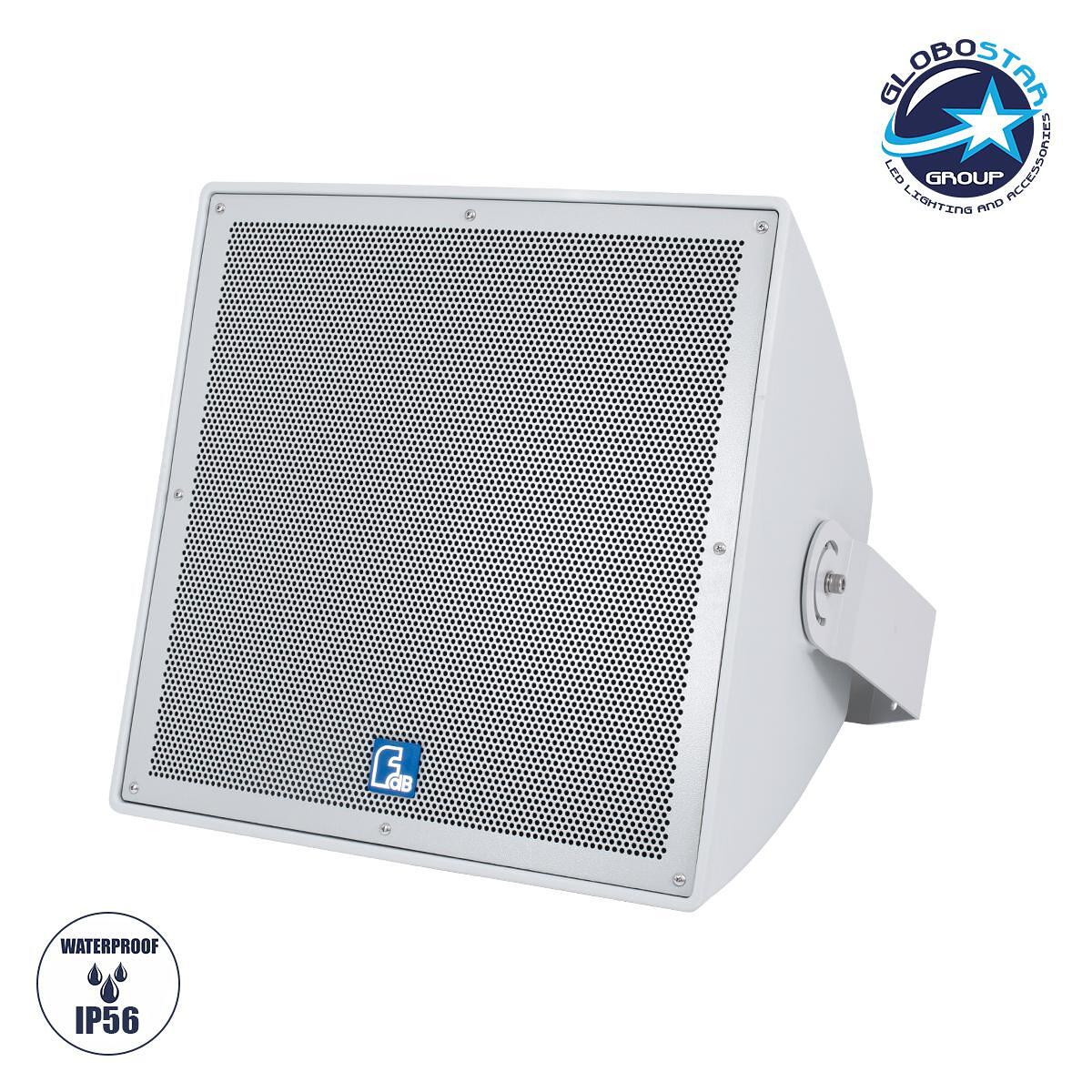 GloboStar® FDB LT215T 98010 Facilities Speaker - Пасивна стенна инсталационна тонколона с трансформатор 100V & 8Ω - 400W RMS (1600W Peak) - 1 x 15" L