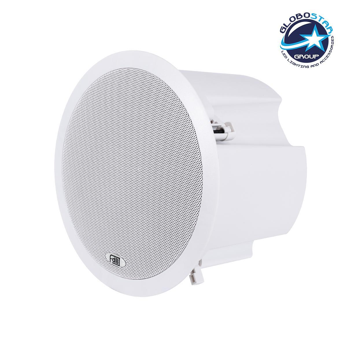 GLOBOSTAR® FDB C800T 98013 Вградена Пасивна Инсталационна Тонколона с Трансформатор 100V & 8Ω - 50W RMS (100W Peak) - 1 x 8" LF & 1 x 1" HF - IP20 -