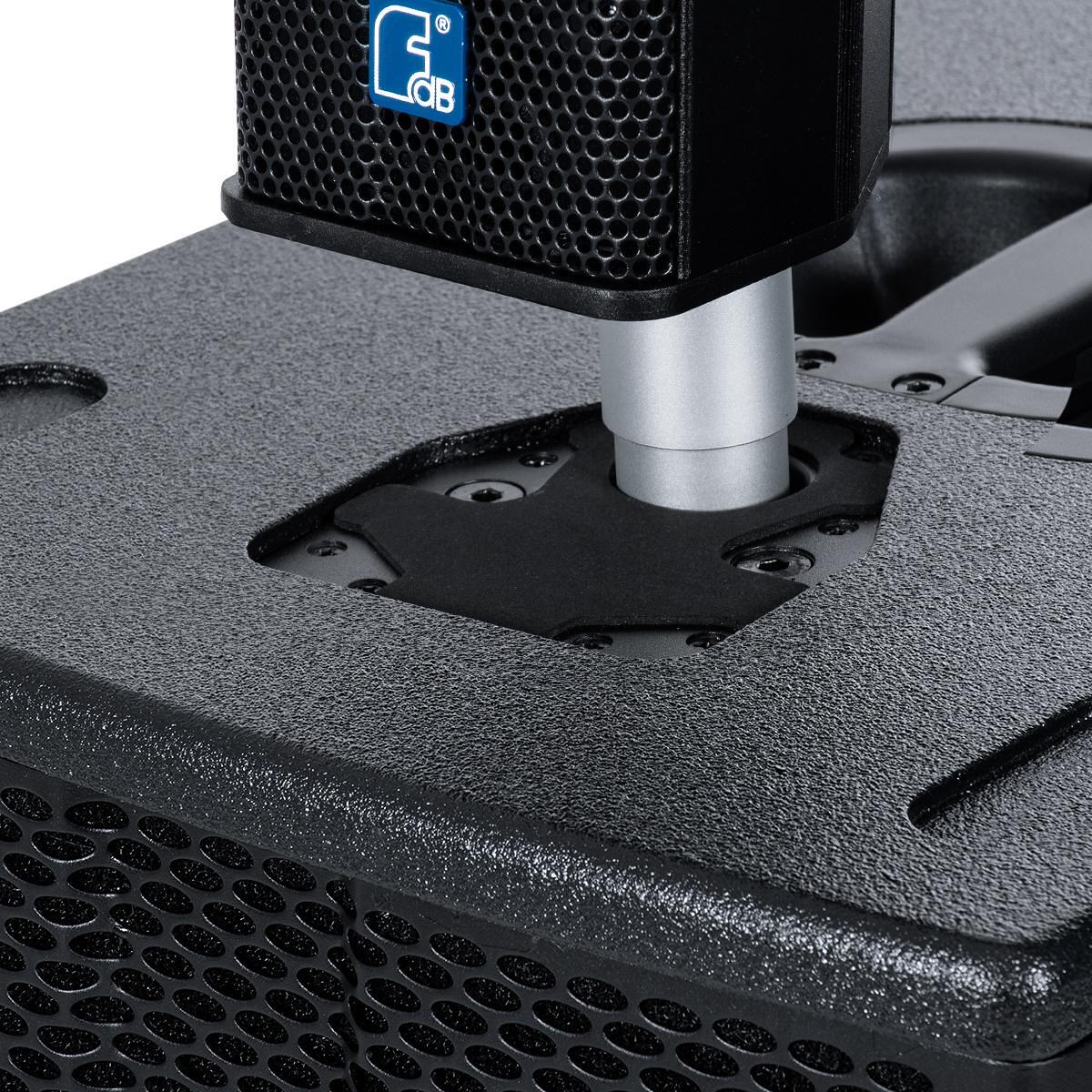 GloboStar® FDB K803 98024 PA Speaker - Пасивна Колонна Тонколона За Монтаж На Стена И Под - 8Ω - 200W RMS (800W Peak) - 8 x 3" инча Средночестотни и
