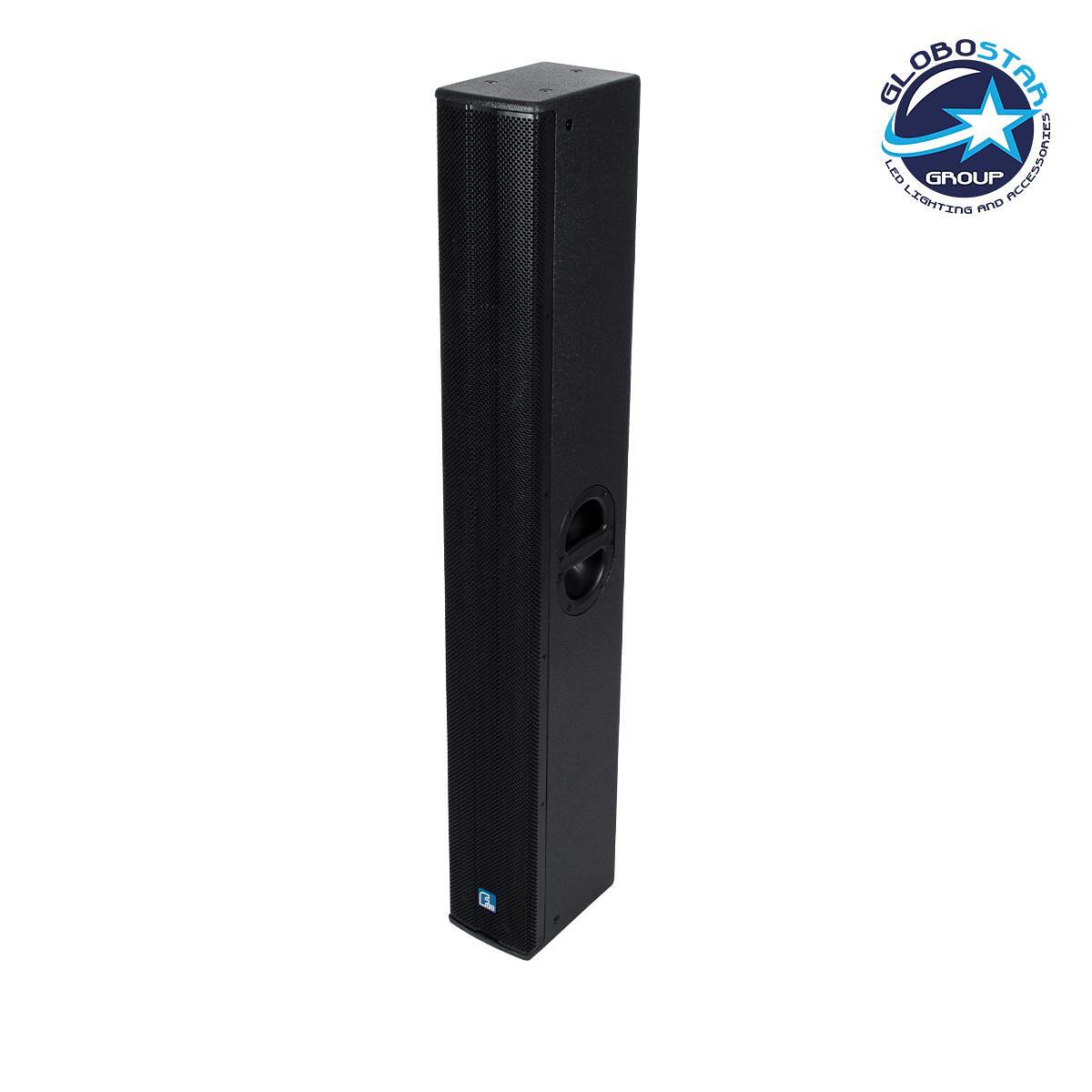 GloboStar® FDB K806 98027 PA Speaker - Пасивна Колонна Тонколона За Монтаж На Стена И Под - 6Ω - 480W RMS (1920W Peak) - 6 x 6" инча Мид & 2 x 1.7" и