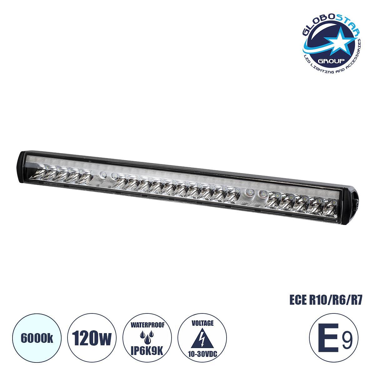 GloboStar® 85333 E9 Маркировка за превозни средства - JEEP & мотокар LED бар - Работна LED лента за превозни средства - JEEP & мотокари - Кларк LED 1