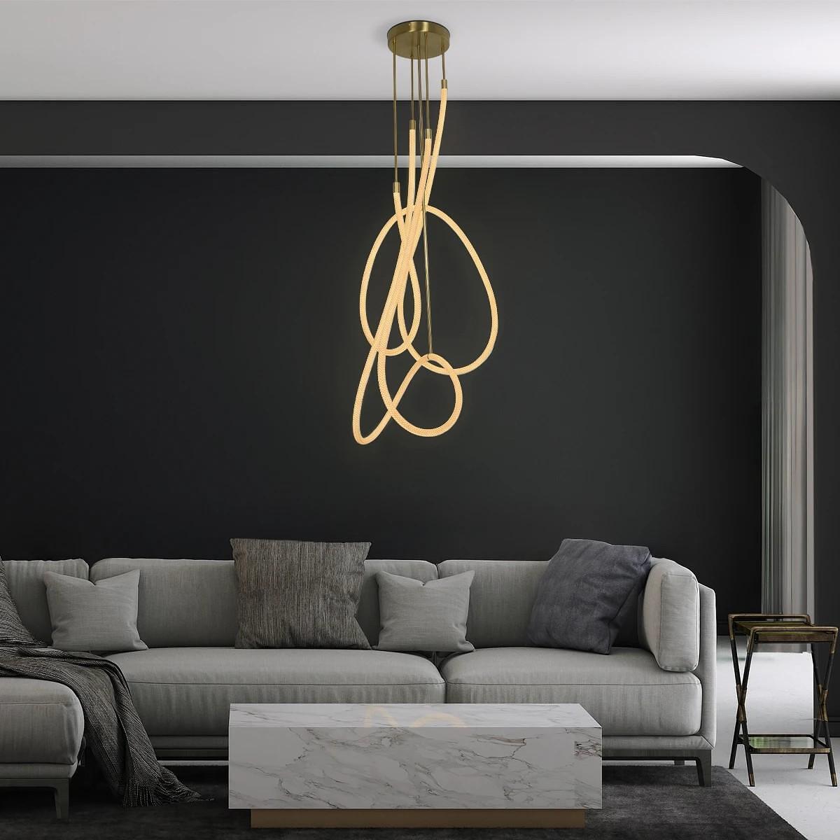 kelvo® GLOW KLV-101-0154 LED плафониера за таван 85W 8500lm 360° AC 220-240V IP20 Регулируема бяла светлина CCT с дистанционно управление от 2700K до