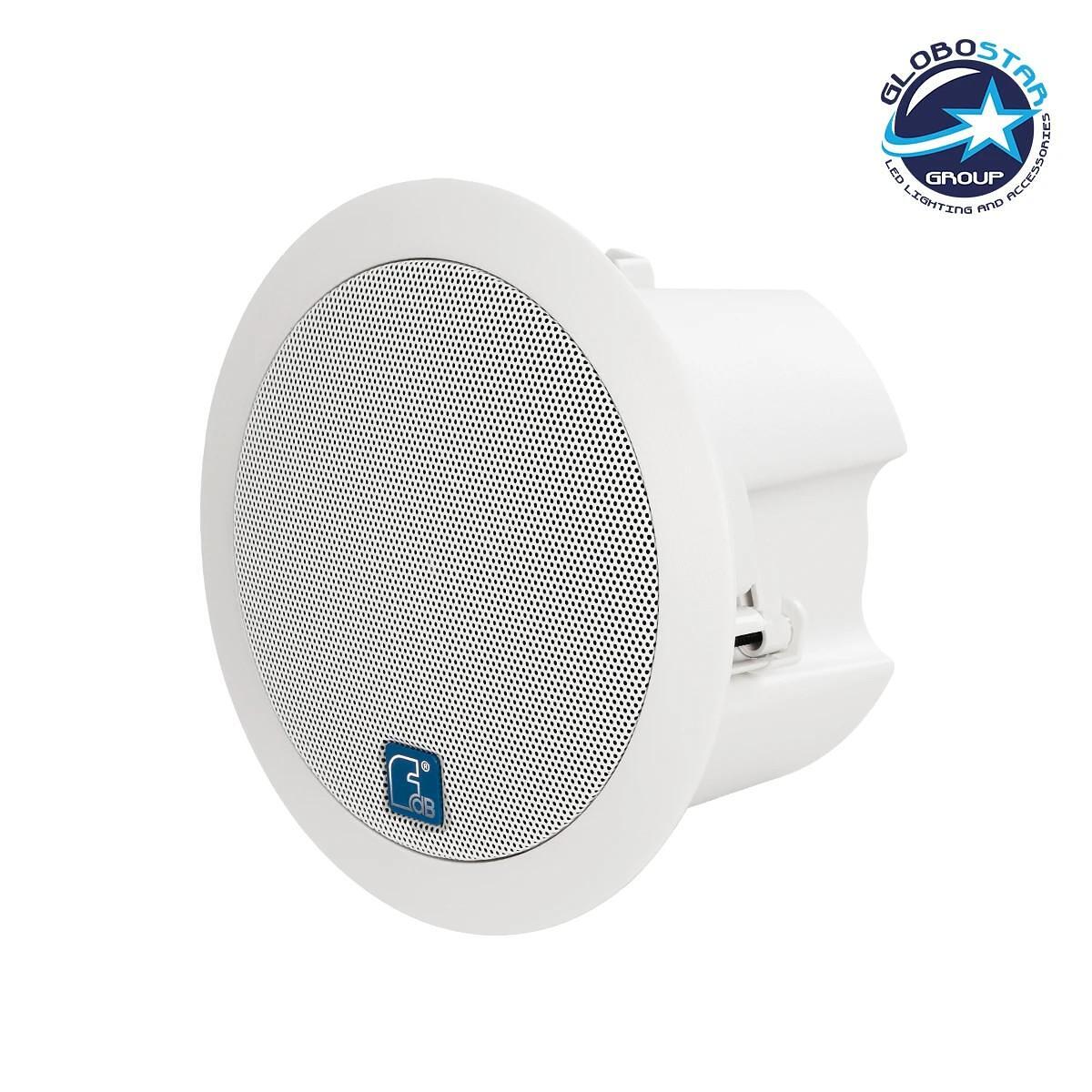 GLOBOSTAR® FDB C500T 98032 Вградена пасивна инсталационна тонколона с трансформатор 100V & 8Ω - 30W RMS (60W пик) - 1 x 5.25" LF & 1 x 1" HF - IP20 -
