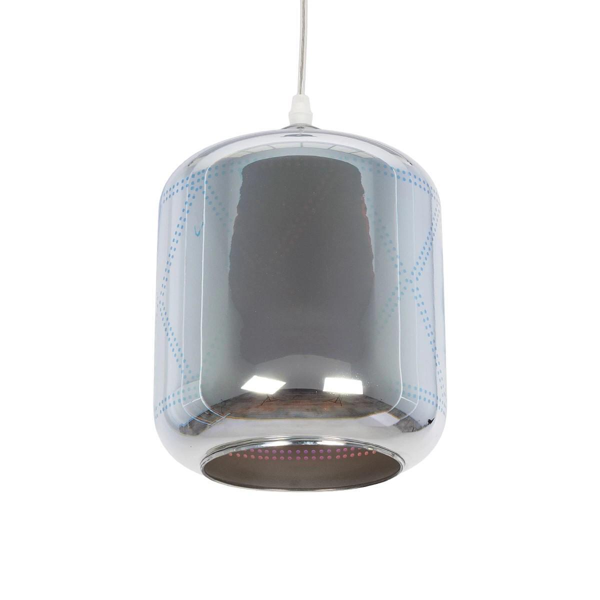 GLOBOSTAR ® NEPTUNE 999-0149 Модерна висяща лампа за таван с фасунга 1 x E27 AC 220-240V IP20 - Многоцветна