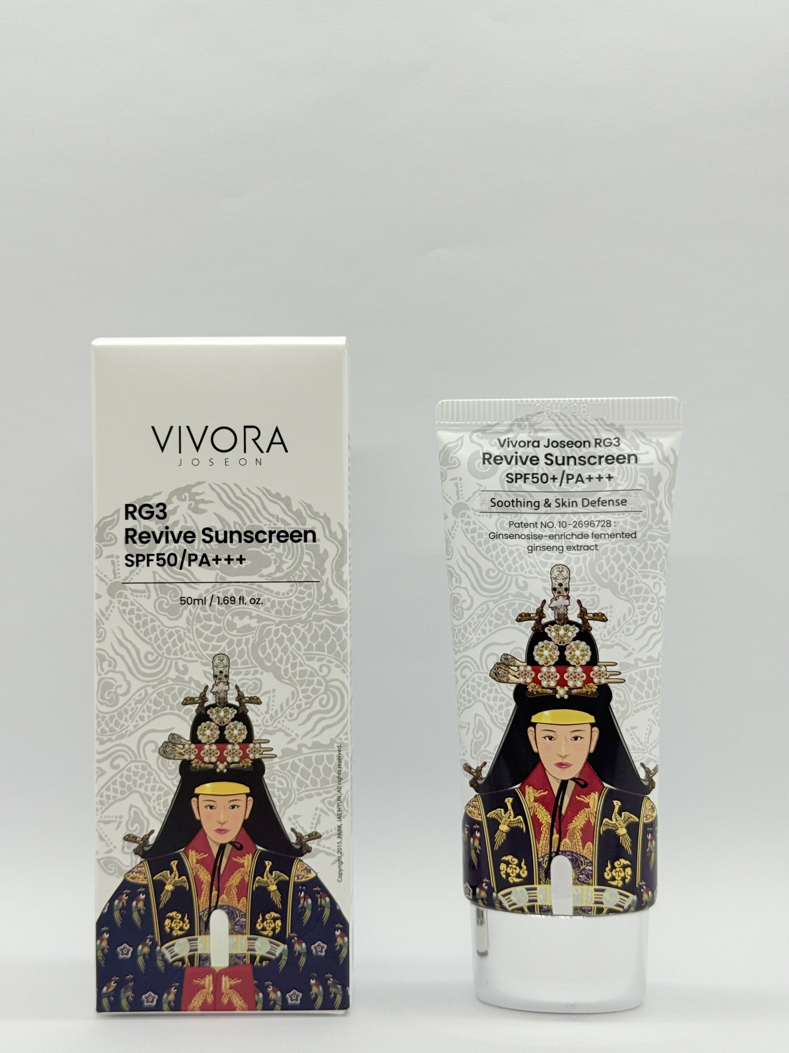 VIVORA Joseon RG3 Revive Sunscreen(QUEEN) - Слънцезащита за жени