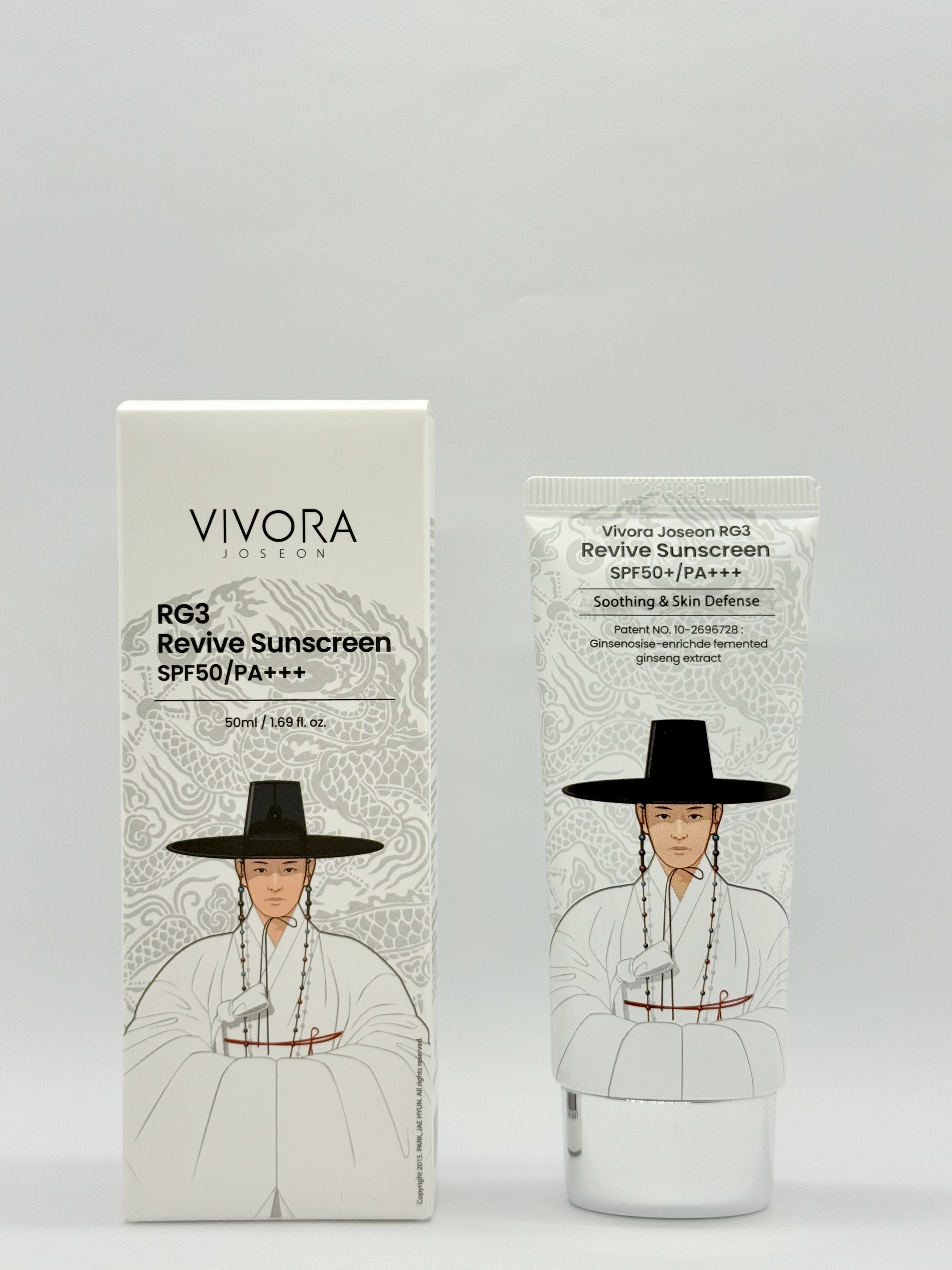 VIVORA Joseon RG3 Revive Sunscreen(SCHOLAR) - Слънцезащита за мъже
